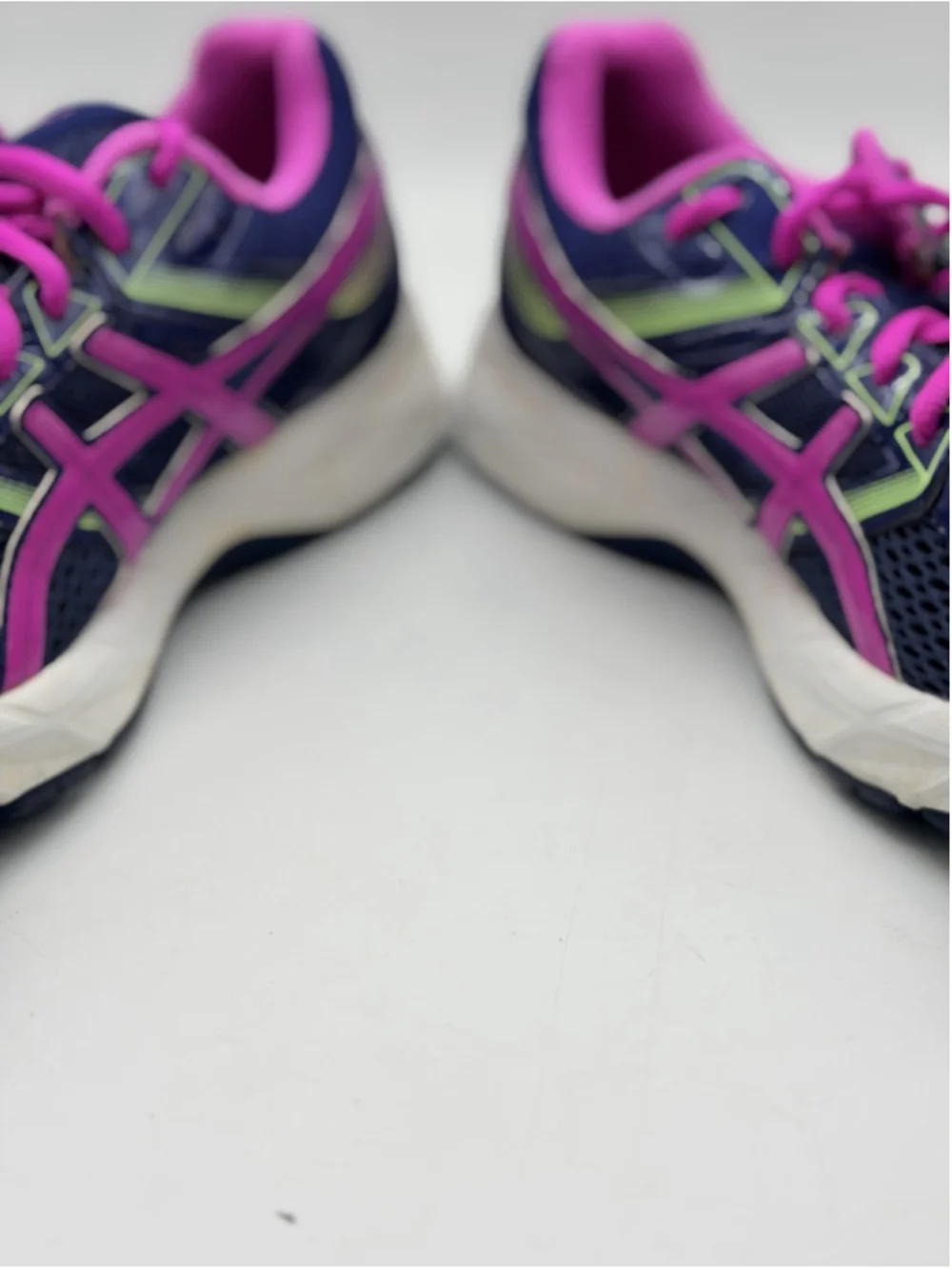 ASICS Gel Contend 3 Womens Running Shoes Blue Pink Athletic Sneakers 8.5 - Picture 8 of 10